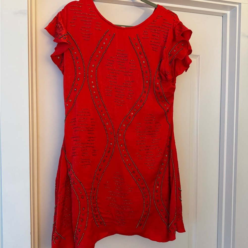 Free People Beaded Dress - Women